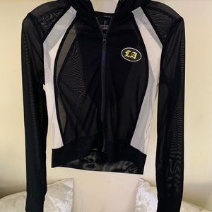 Forever 21 Mesh LA Hoodie